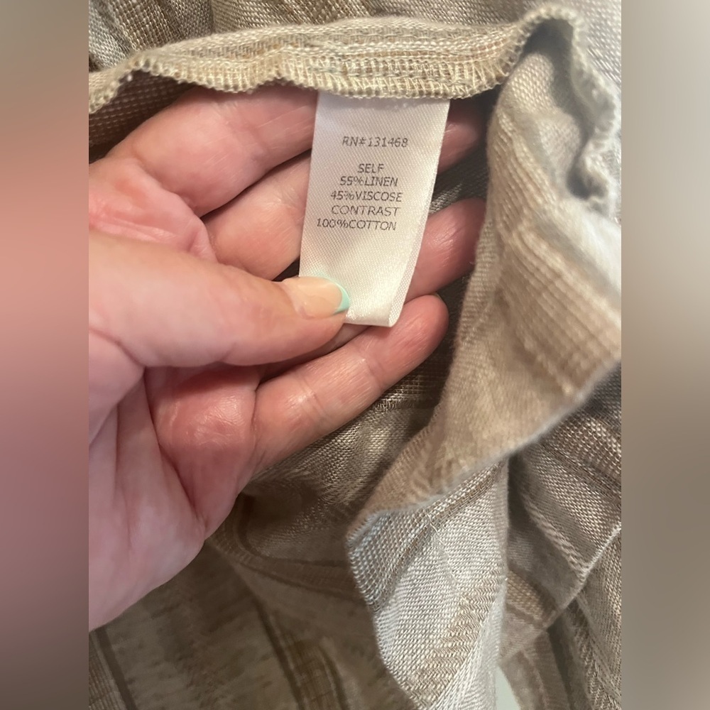 Fate women’s linen, lightweight jacket, size Large - Picture 7 of 9